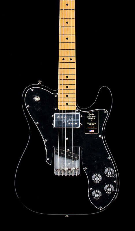 

Fender LTD American Vintage II 1977 Telecaster Custom - черный #21345