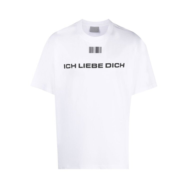 

Футболка VTMNTS German Love/Hate T-Shirt 'White', белый