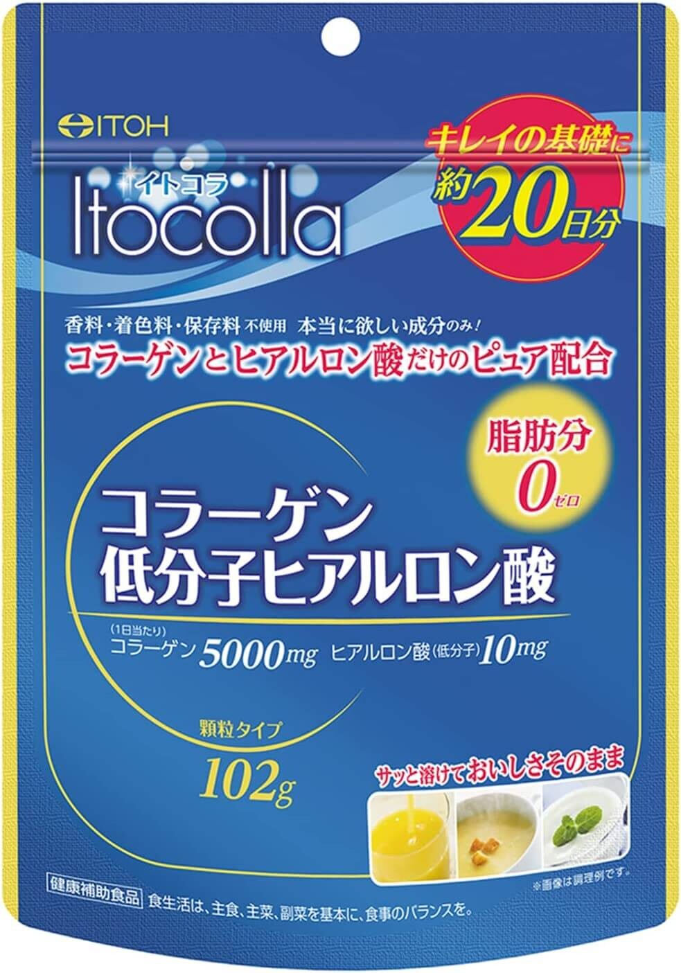 

Низкомолекулярная гиалуроновая кислота Itoh Itocolla Collagen, 102 г