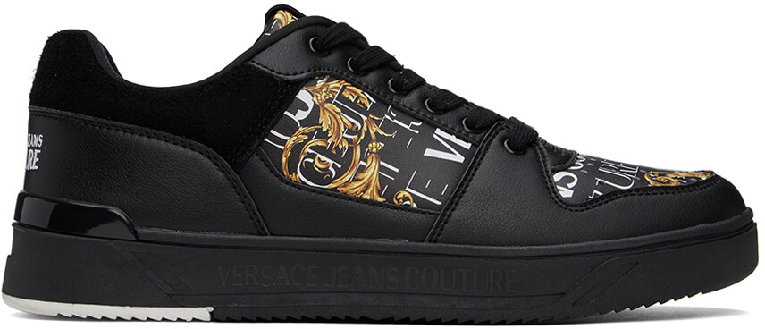 

Черные кроссовки Starlight Versace Jeans Couture