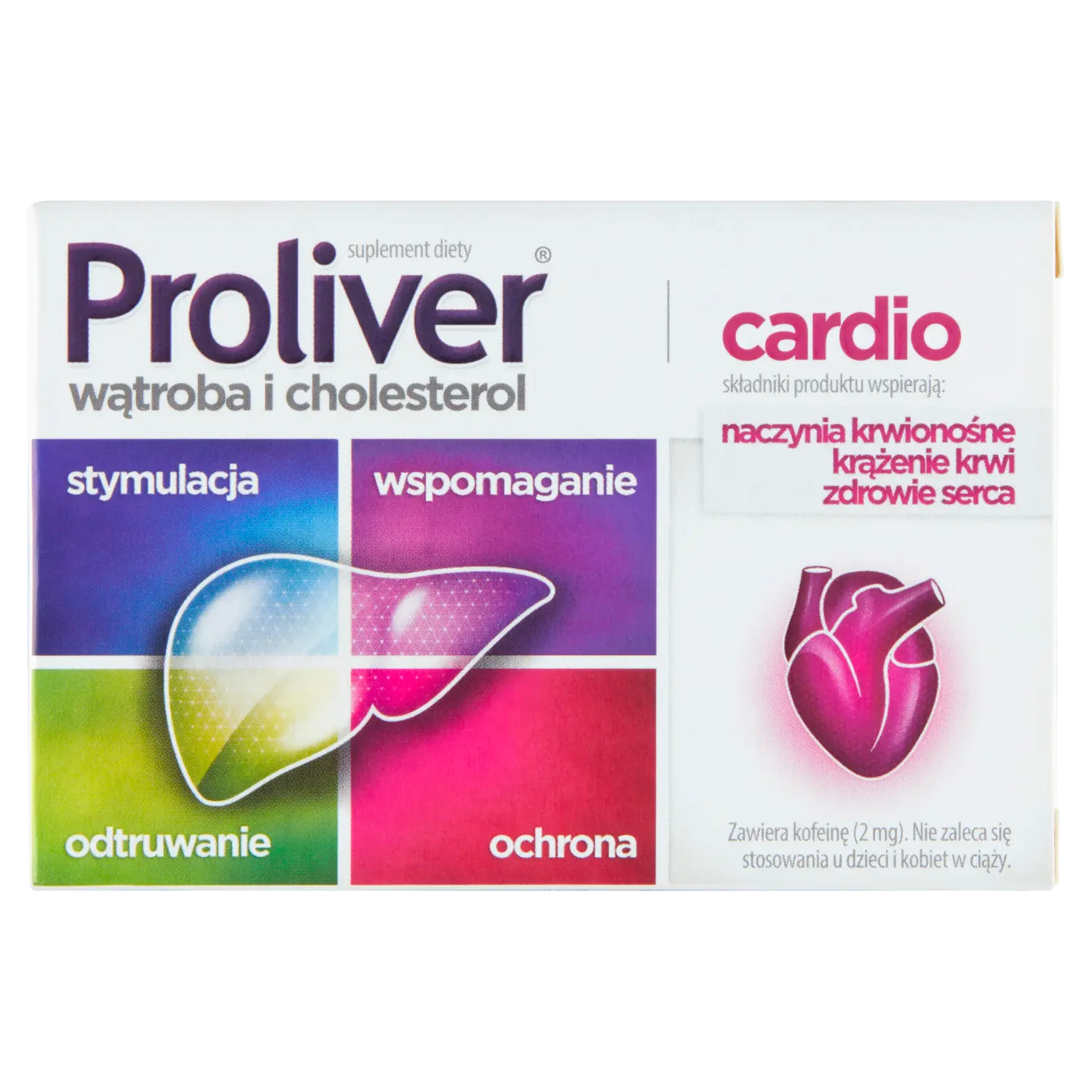 

Proliver Cardio биологически активная добавка, 30 таблеток/1 упаковка