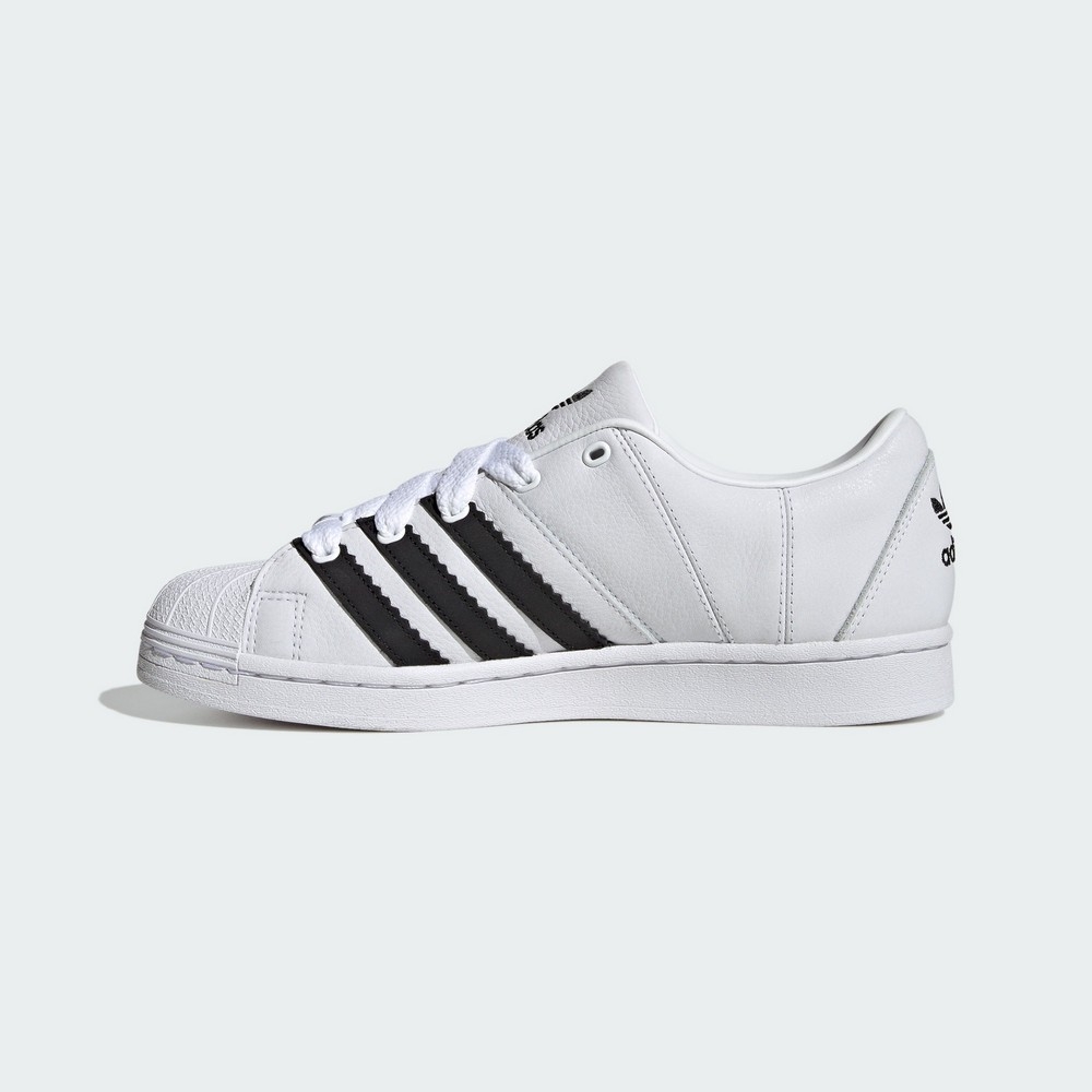 Кроссовки Adidas Originals Superstar Supermodified, белый/черный