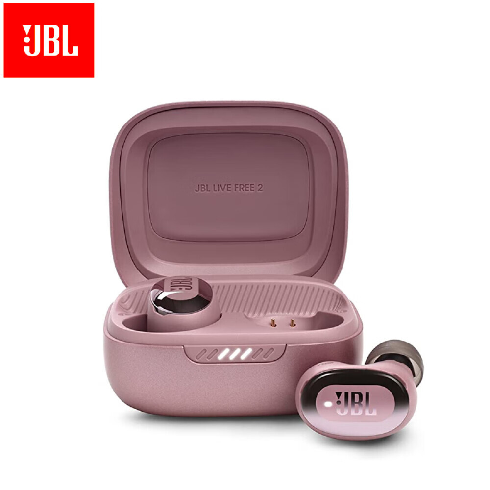 

Bluetooth-гарнитура JBL Live Free 2 с шумоподавлением, розовый