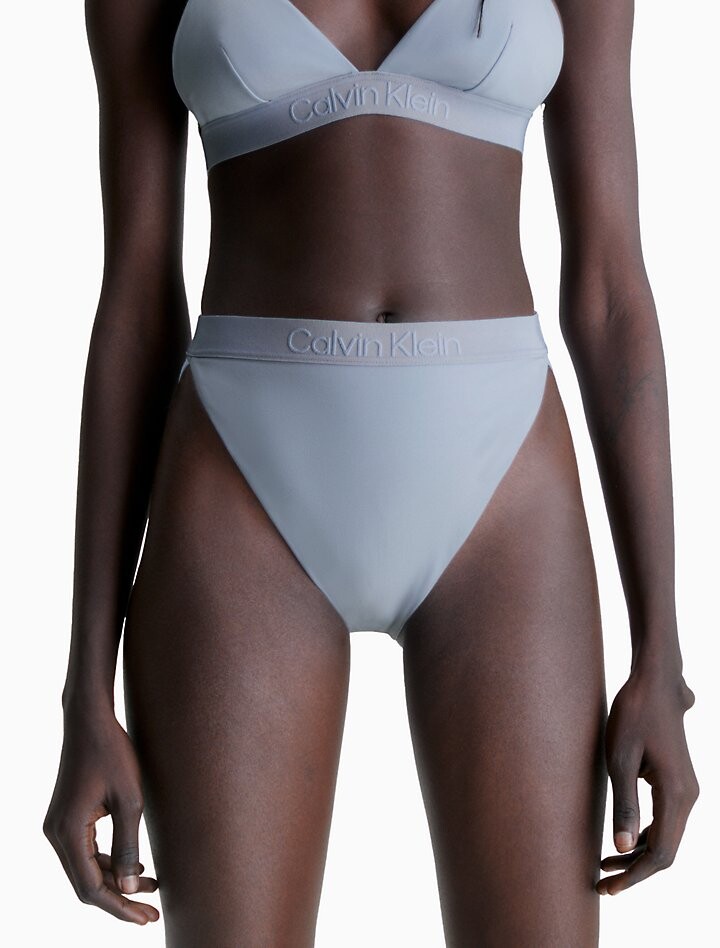 

Плавки бикини Core Tonal с высокой талией Calvin Klein, синий