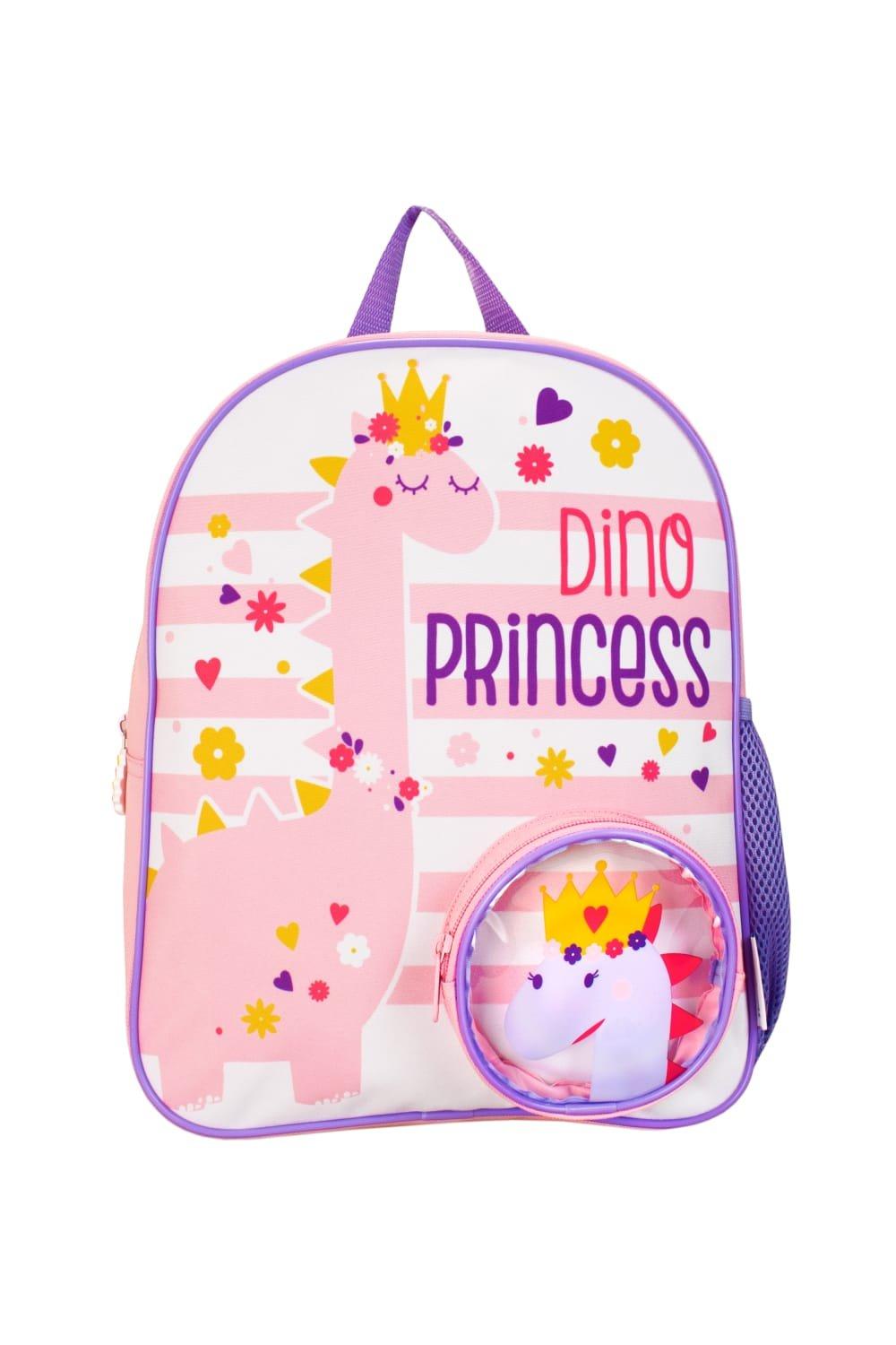 Рюкзак принцессы-динозавра Harry Bear, розовый сумка для обеда принцессы динозавра harry bear розовый