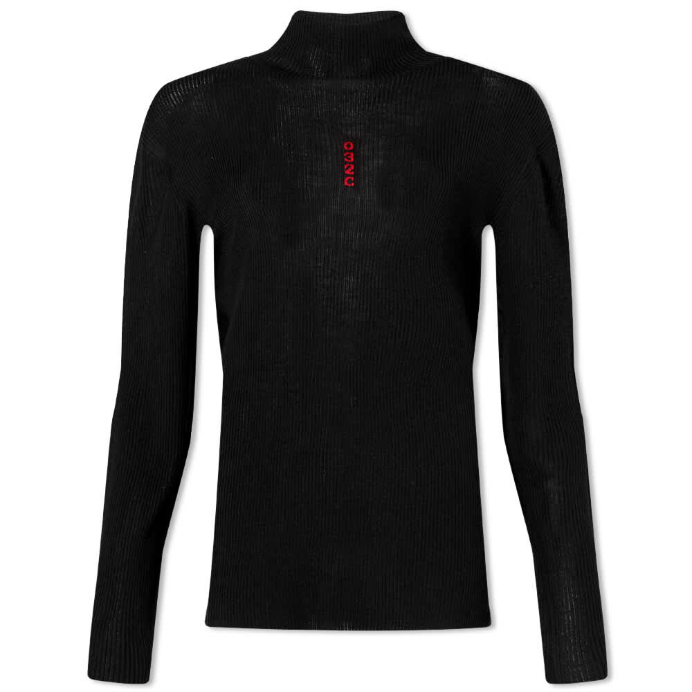

Джемпер 032c Seamless Turtleneck Sweater, Черный