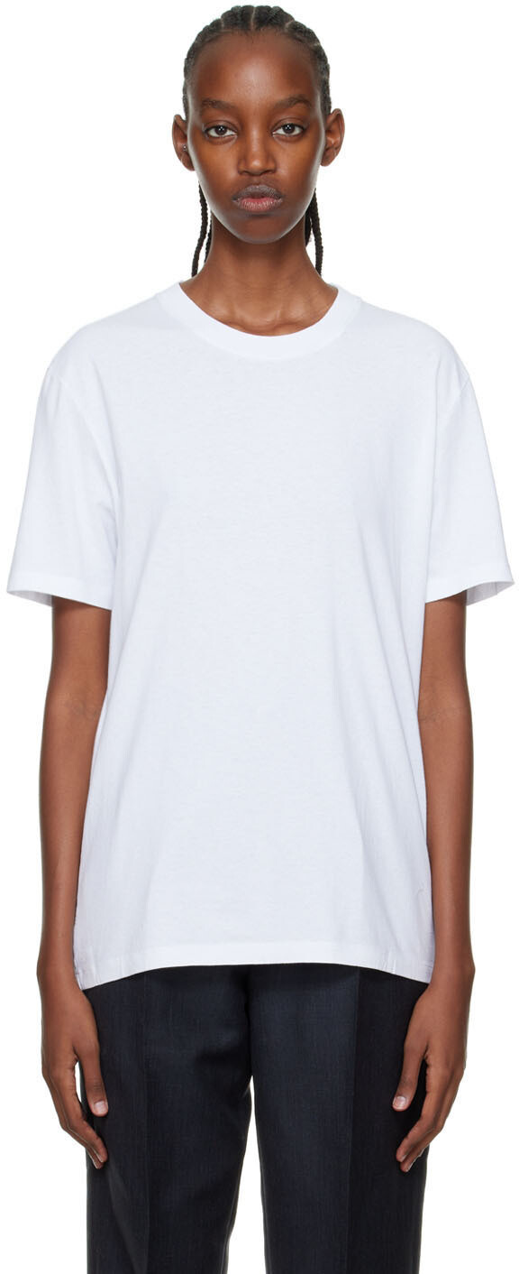 

Комплект из 3 белых хлопковых футболок Maison Margiela
