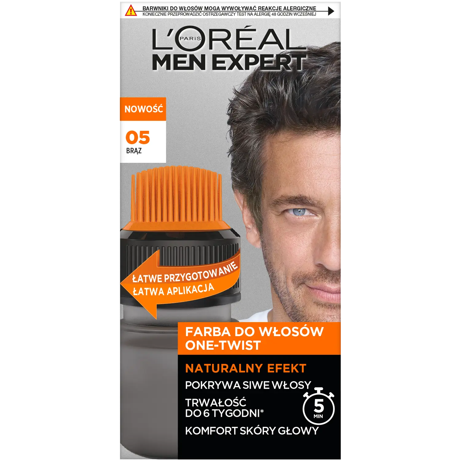 

L'Oréal Paris Men Expert краска для волос 05 коричневый, 1 упаковка