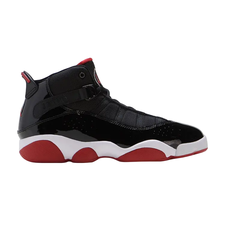

Кроссовки Air Jordan Jordan 6 Rings PS 'Bred', черный