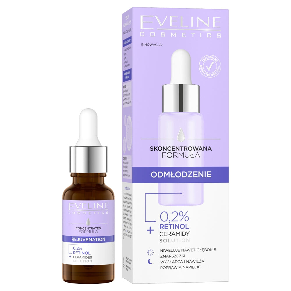 

Eveline Cosmetics Концентрированная сыворотка для лица Омоложение 18мл