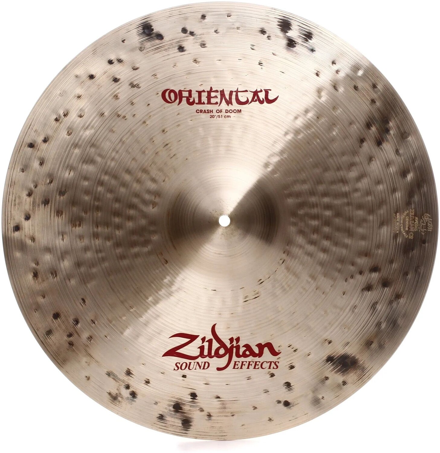 

Zildjian 20-дюймовая восточная тарелка Crash of Doom