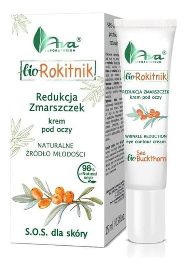 

Крем для глаз, разглаживающий морщины, 15 мл Ava, Bio Sea Buckthorn