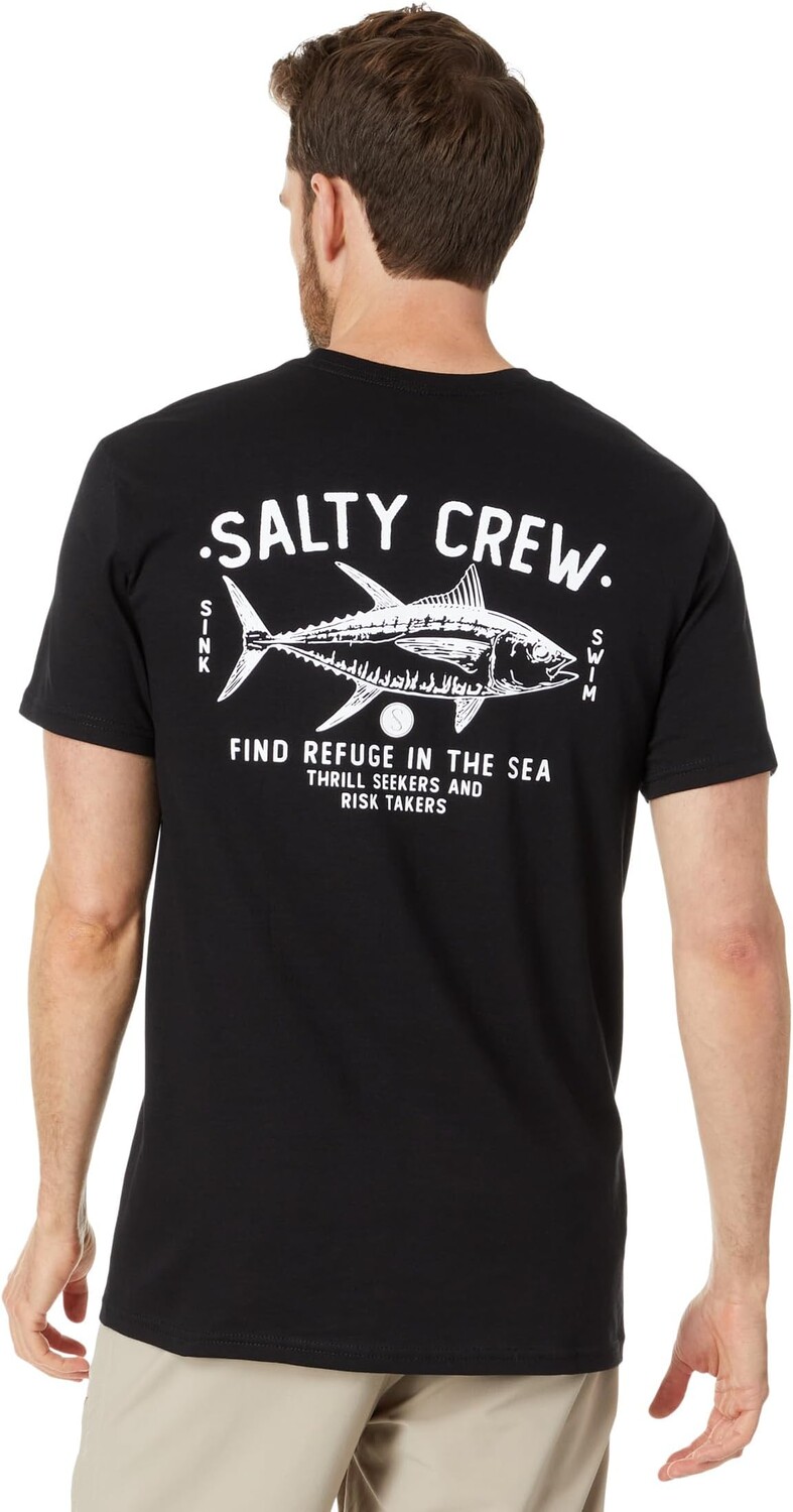 

Стандартная футболка с короткими рукавами Salty Crew, черный