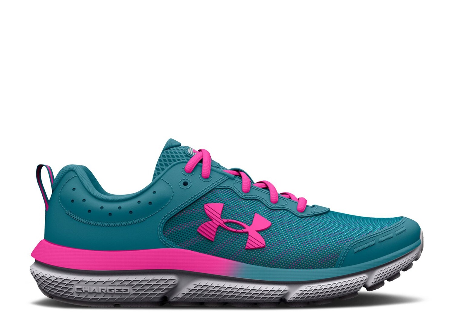 

Кроссовки Under Armour Assert 10 Ac Gs 'Glacier Blue Rebel Pink', черный