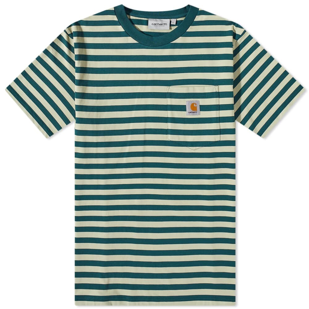 

Футболка Carhartt WIP Scotty Stripe Pocket Tee