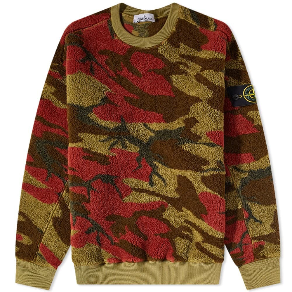 

Толстовка Stone Island Heritage Camo Fleece Sweat