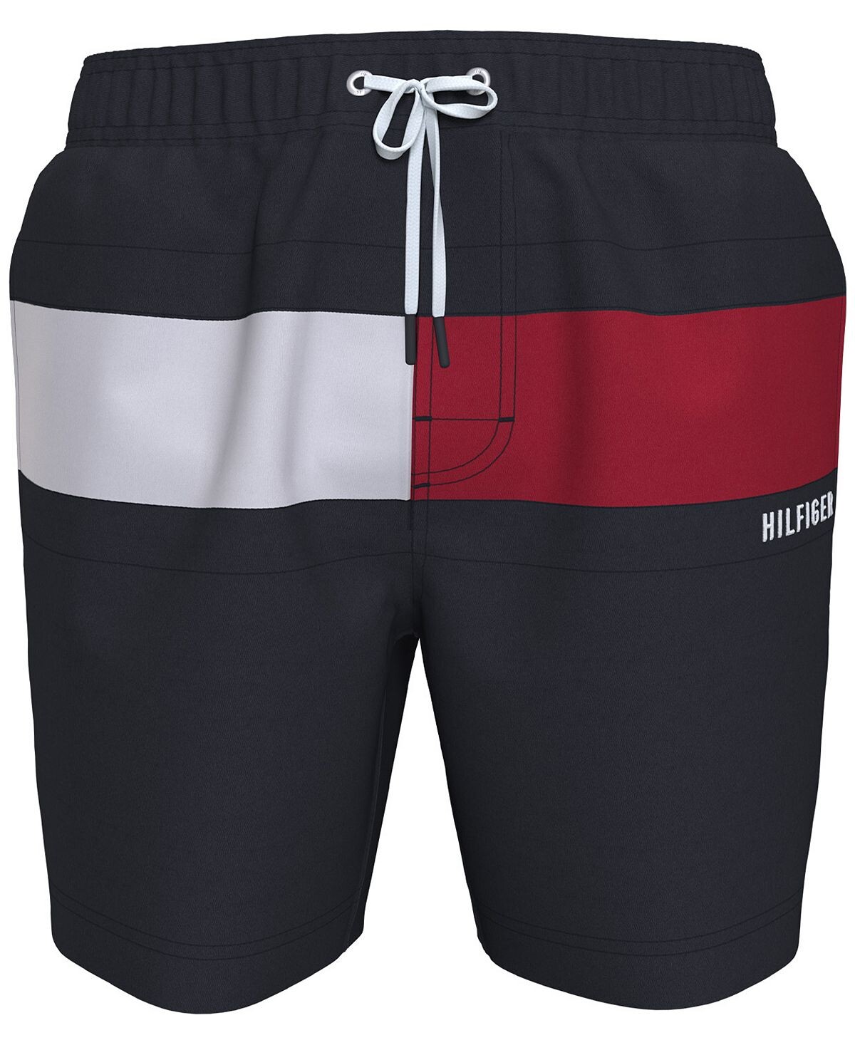 

Мужские плавки tommy flag 6,5, созданные для macy's Tommy Hilfiger, мульти