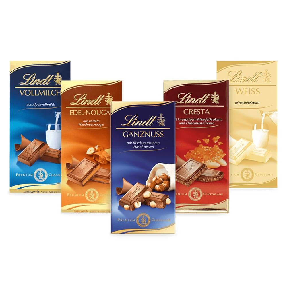 

Подарочный набор Lindt Klassiker Tafeln, ассорти, 500г