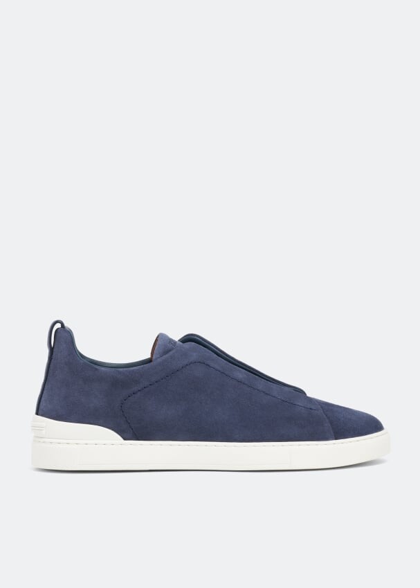 

Кроссовки ZEGNA Triple Stitch sneakers, синий
