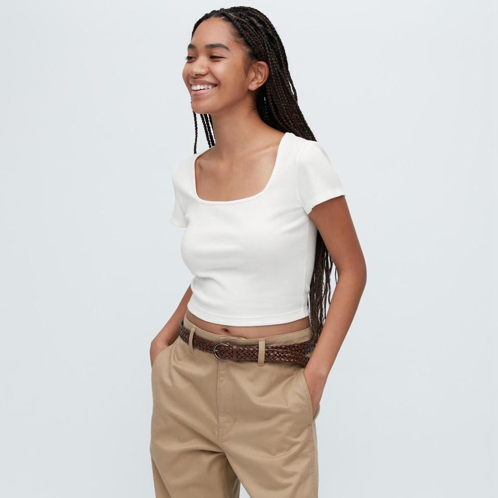 

Футболка Uniqlo, молочный