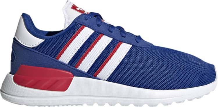 Кроссовки Adidas LA Trainer Stan J 'Blue Scarlet', синий - фото