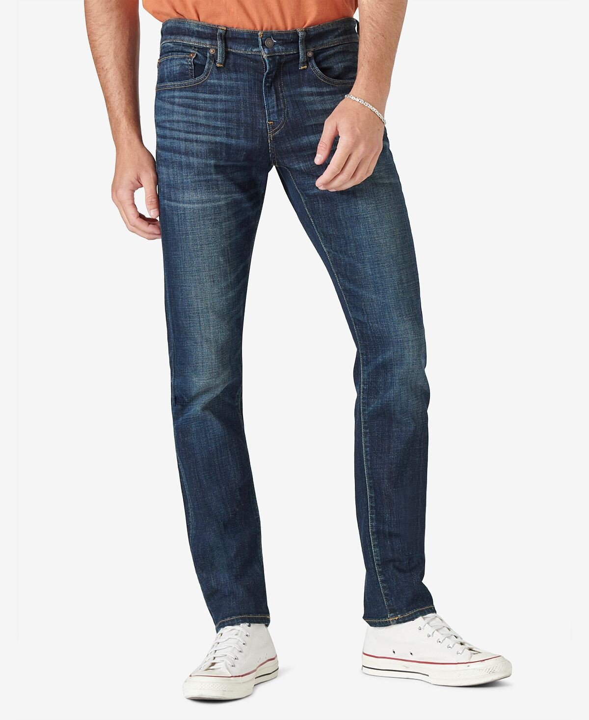 

Мужские эластичные джинсы 110 slim fit coolmax Lucky Brand, мульти