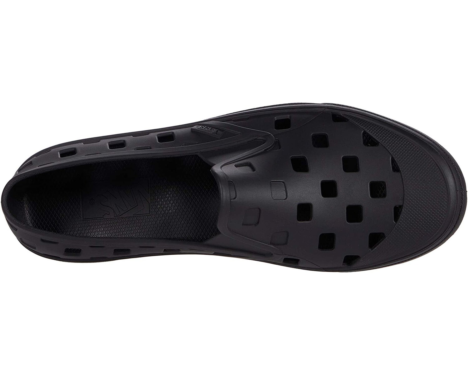 Vans rubber best sale slip on