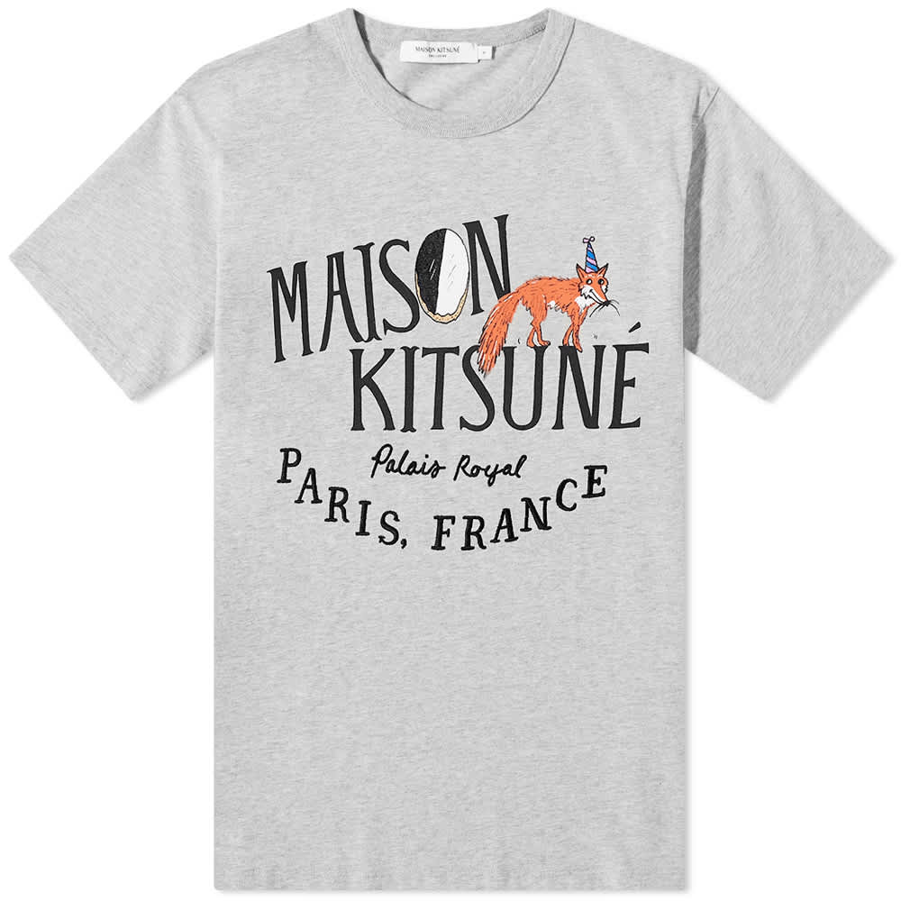 

Футболка Maison Kitsune by Olympia Le-Tan Palais Royal Cookie Tee