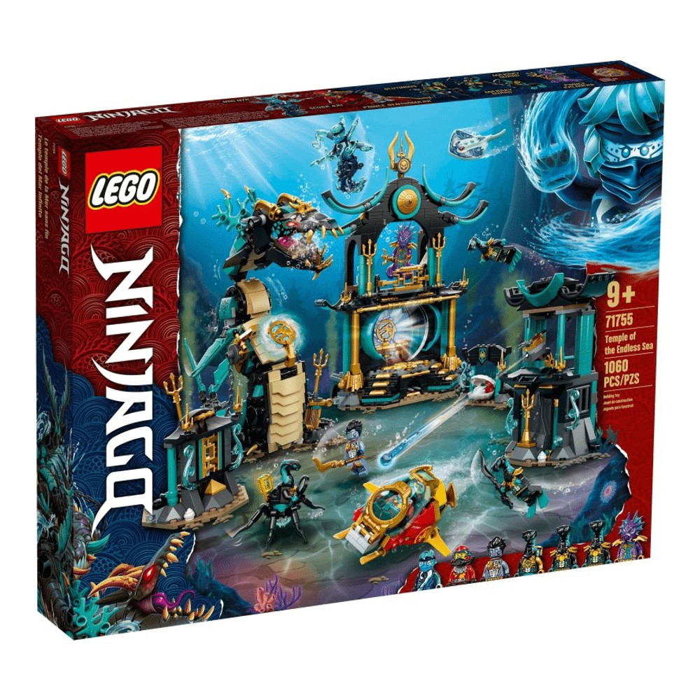 цена Конструктор LEGO Ninjago 71755 Храм Бескрайнего моря