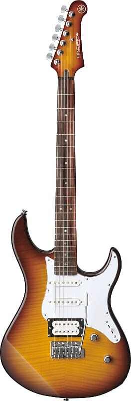 Электрогитара Yamaha PAC212VFM Flame Maple Top — табачно-коричневый Sunburst PAC212VFM Flame Maple Top Electric Guitar