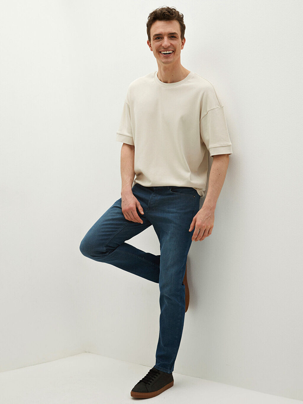 

Мужские джинсовые брюки Premium Denim 750 Slim Fit LCW Jeans