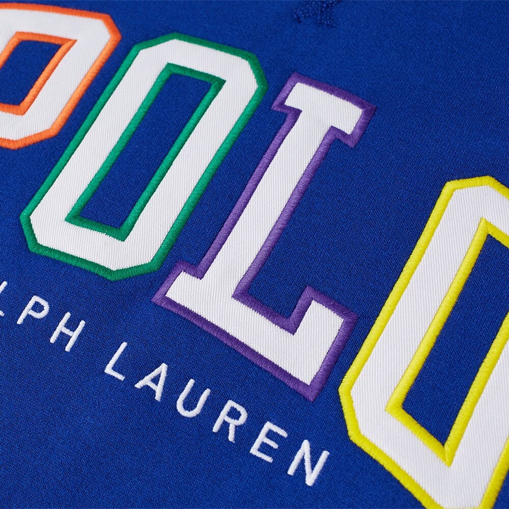 

Толстовка Polo Ralph Lauren Multicolour Embroidery Arch Logo Crew Swea, Синий