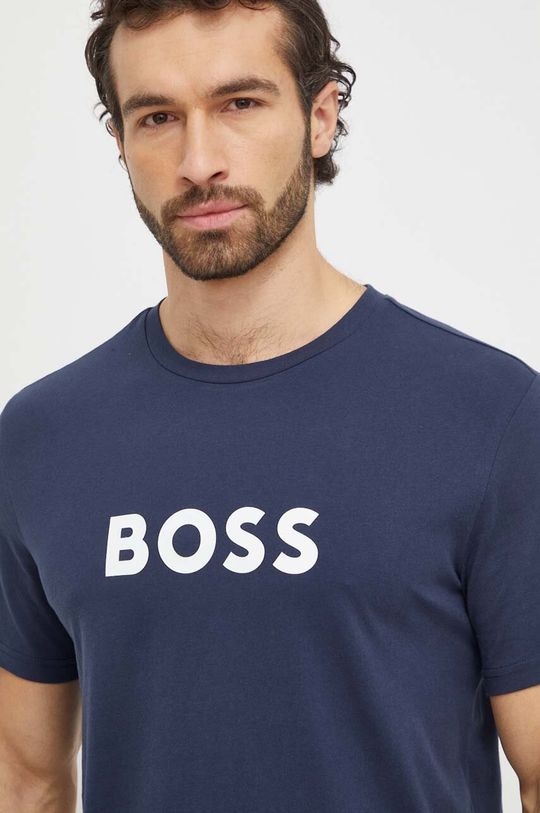 Морская рубашка Boss, темно-синий