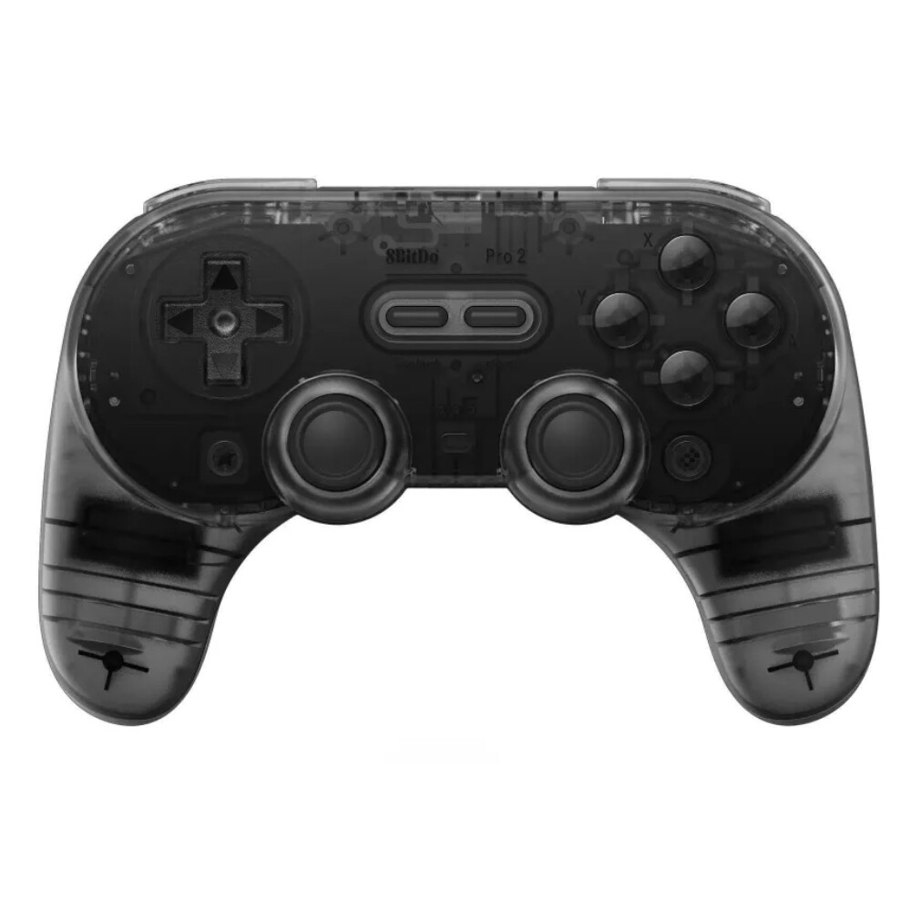

Беспроводной геймпад 8BitDo Pro 2 Bluetooth, прозрачный черный
