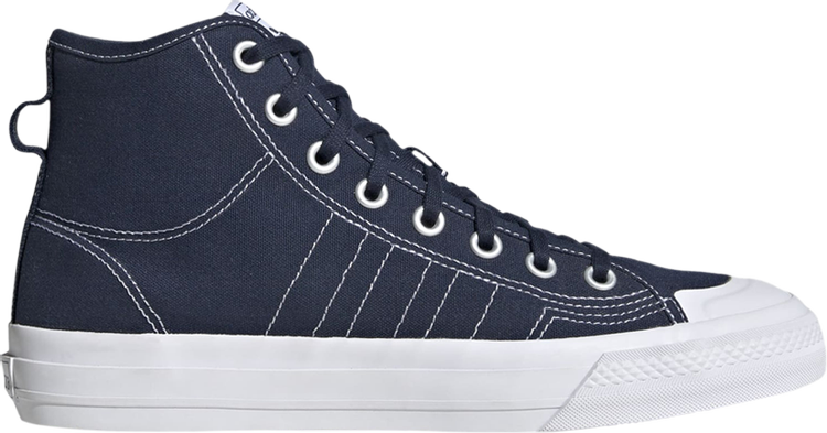 Кроссовки Adidas Nizza High RF 'Night Indigo', синий - фото