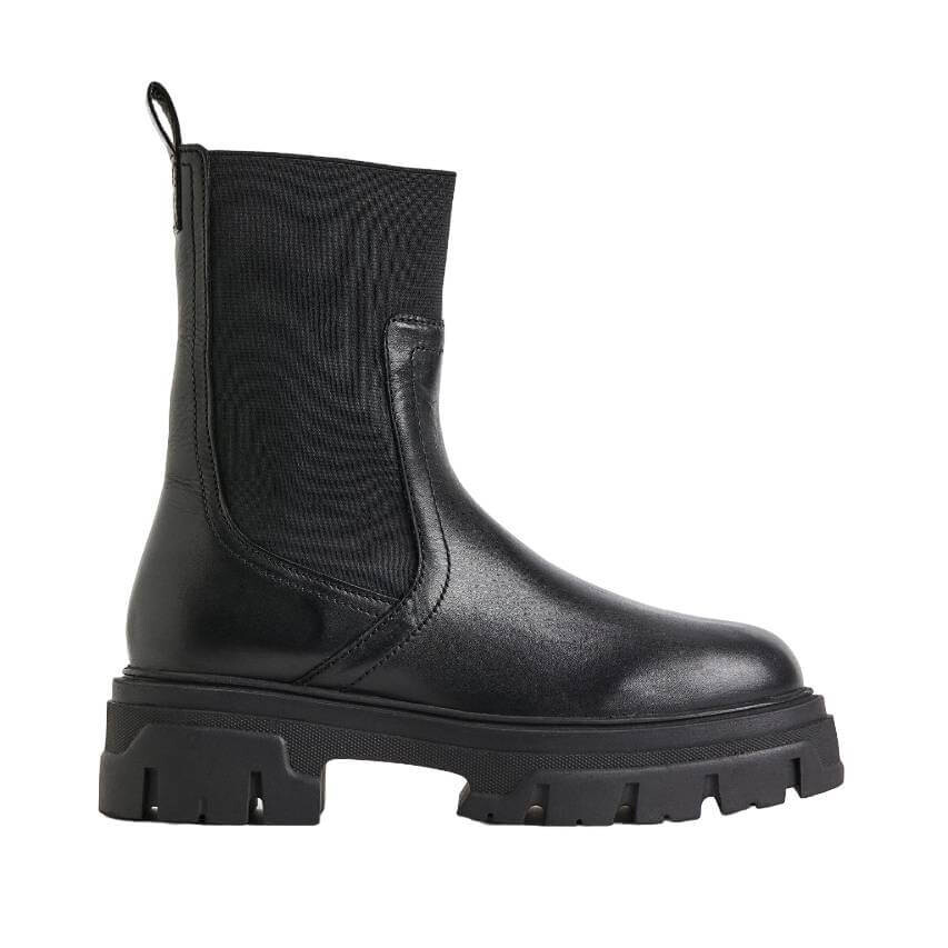 

Ботинки H&M Leather Chelsea, черный