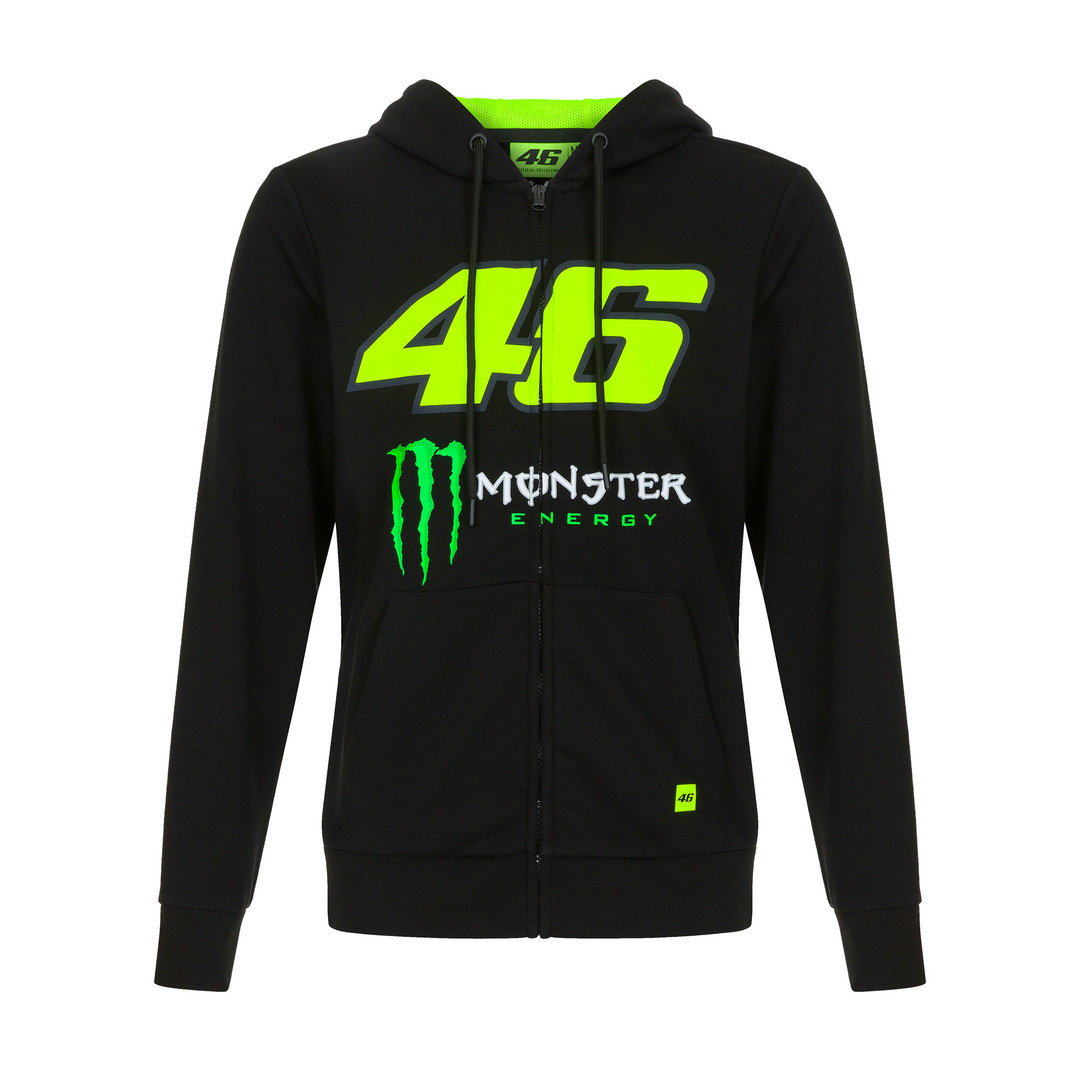 Толстовка VR46 Dual 46 Monster на молнии