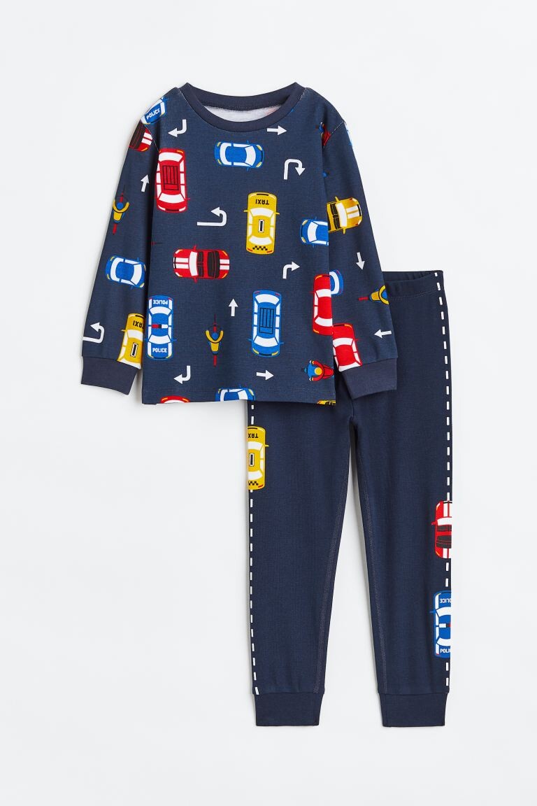 

Пижама H&M Cars Jersey, темно-синий