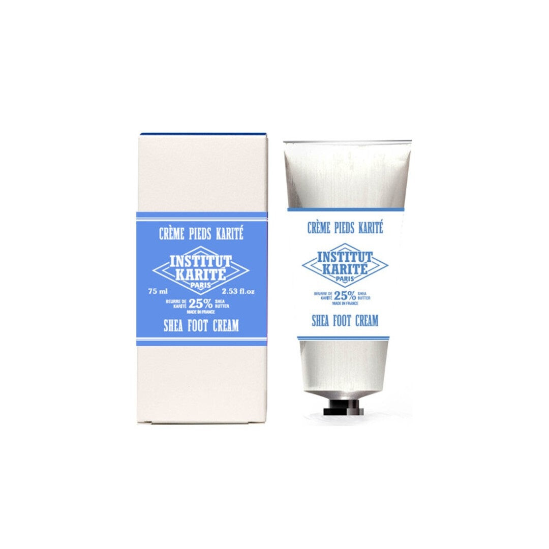 Institut Karite Shea Foot Cream Крем для ног без запаха с маслом ши 75мл institut karite paris увлажняющий ночной крем с маслом ши для лица creme nuit hydratante karite