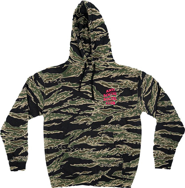 Худи Anti Social Social Club Tiger Camo Hoodie 'Camo', разноцветный - фото