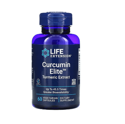 Экстракт куркумы 60 капсул Curcumin Elite Life Extension