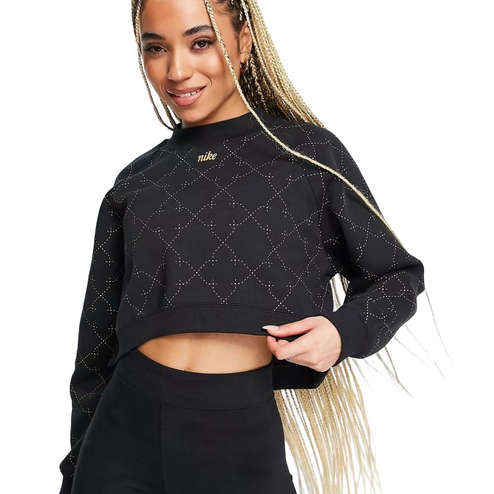 

Свитшот Nike Training Novelty Therma-FIT Printed, черный