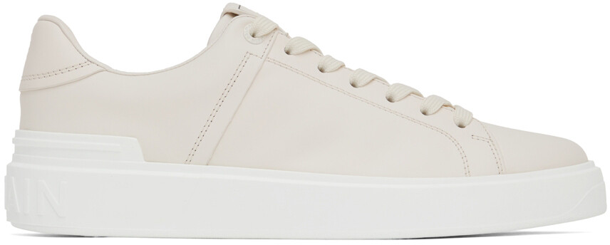 

Белые низкие кеды B-Court Balmain