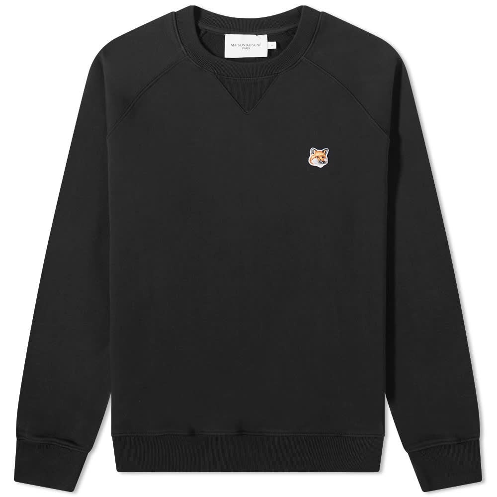 

Толстовка Maison Kitsuné Fox Head Patch Classic Sweat, Черный