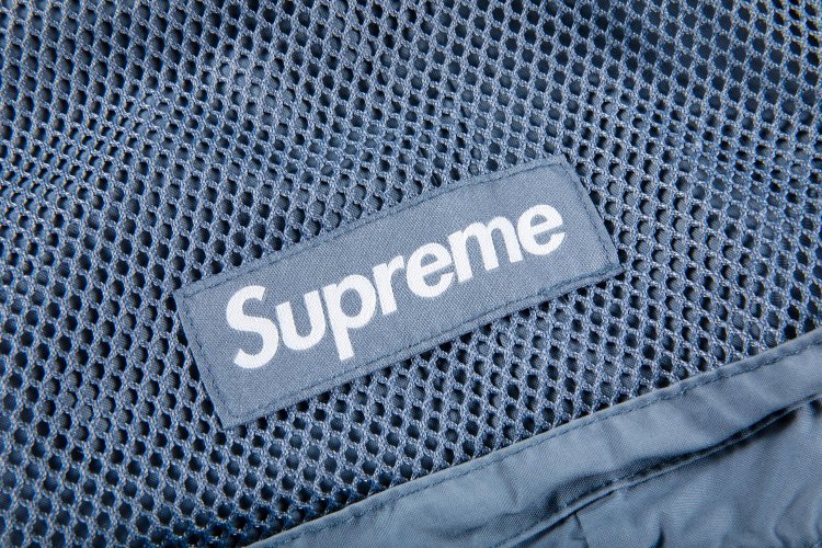 Брюки Supreme Mesh Pocket Belted Cargo Pant Slate, синий