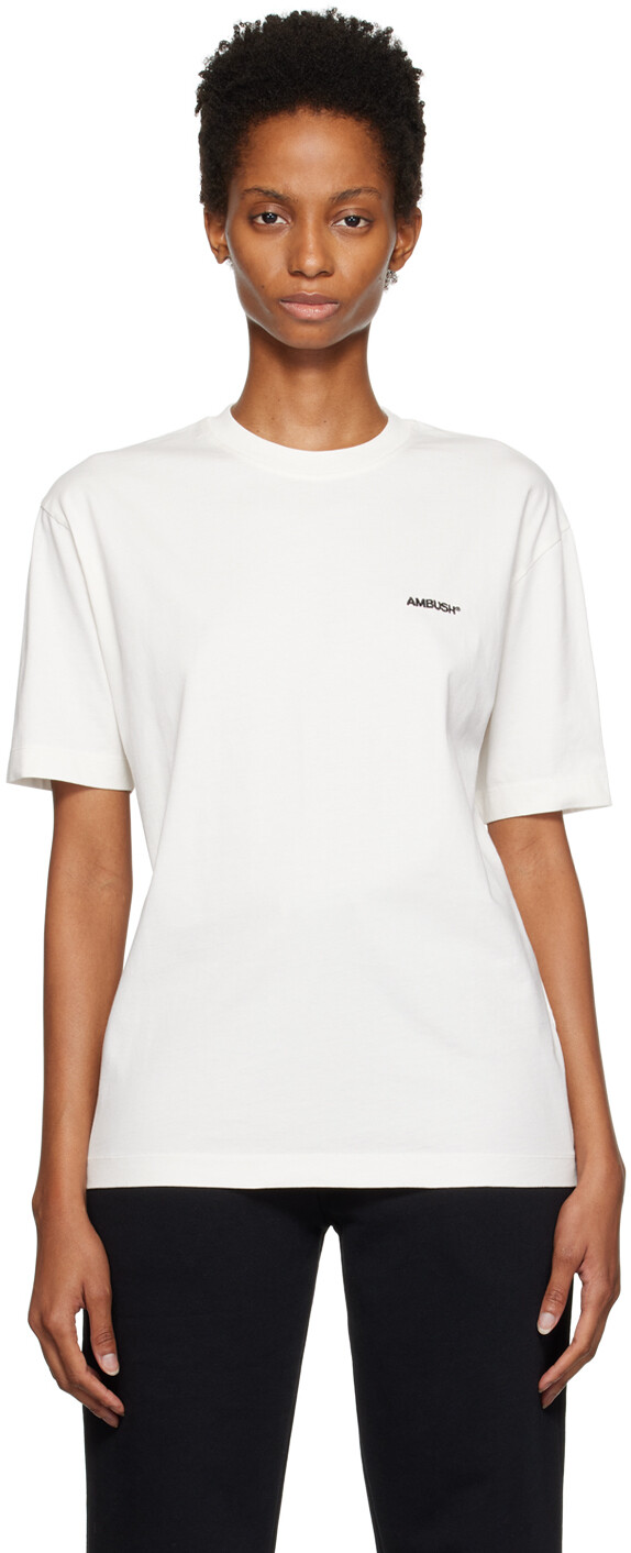 

Комплект из трех футболок Off-White с вышивкой AMBUSH