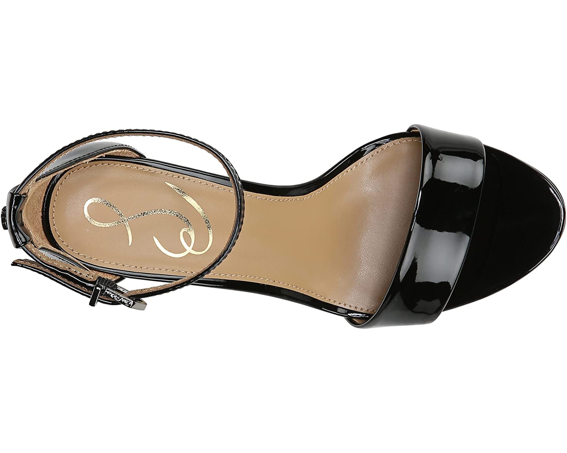 Туфли на каблуках Yaro Ankle Strap Sandal Heel Sam Edelman, черный женские босоножки daniella из двух частей на блочном каблуке sam edelman черный