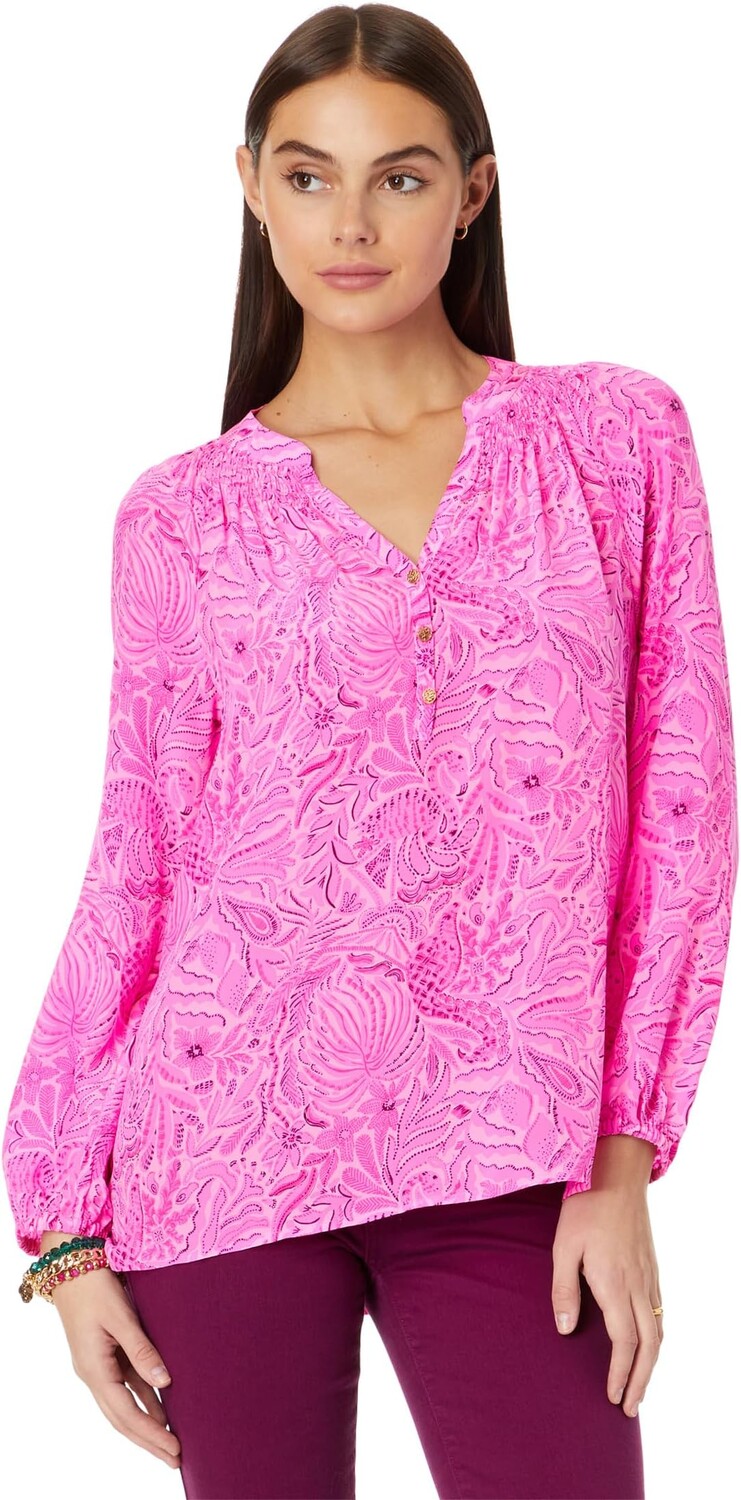 

Эльза Топ Lilly Pulitzer, цвет Cerise Pink Pinkie Promises