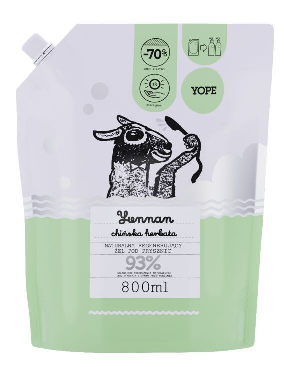 

Yope Yunnan Refill пополнение - гель для душа, 800 ml