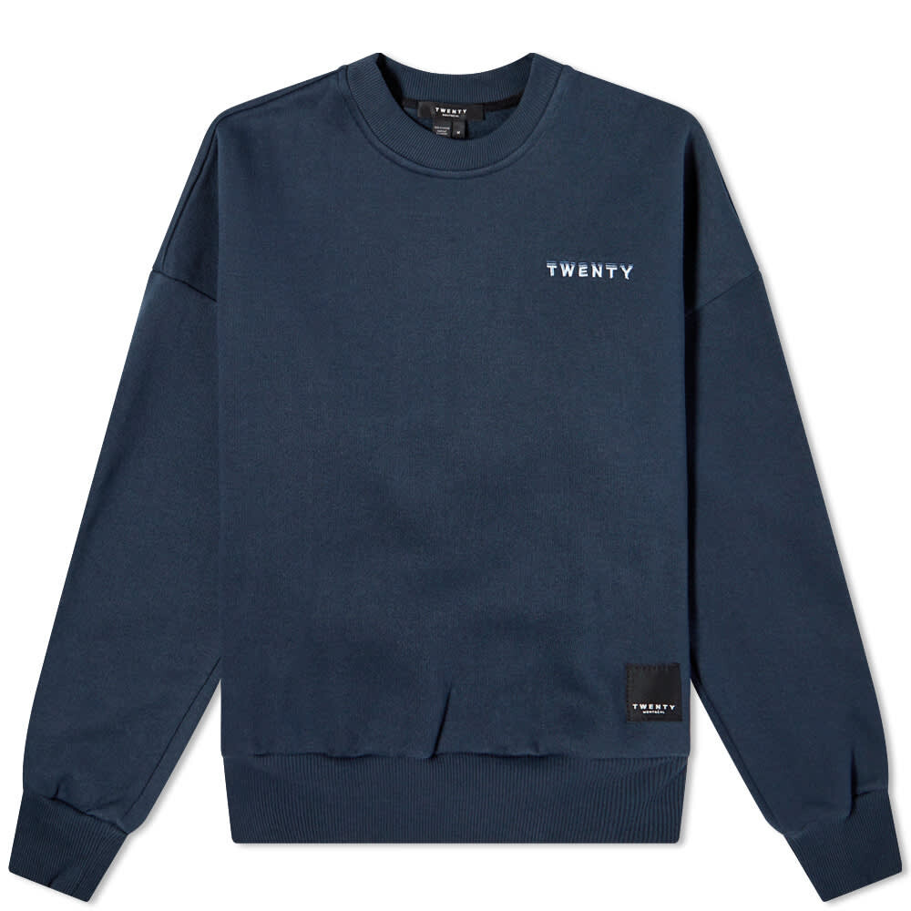 

Толстовка Twenty Sunnyside Brushed Terry Crew Neck Sweat, Черный